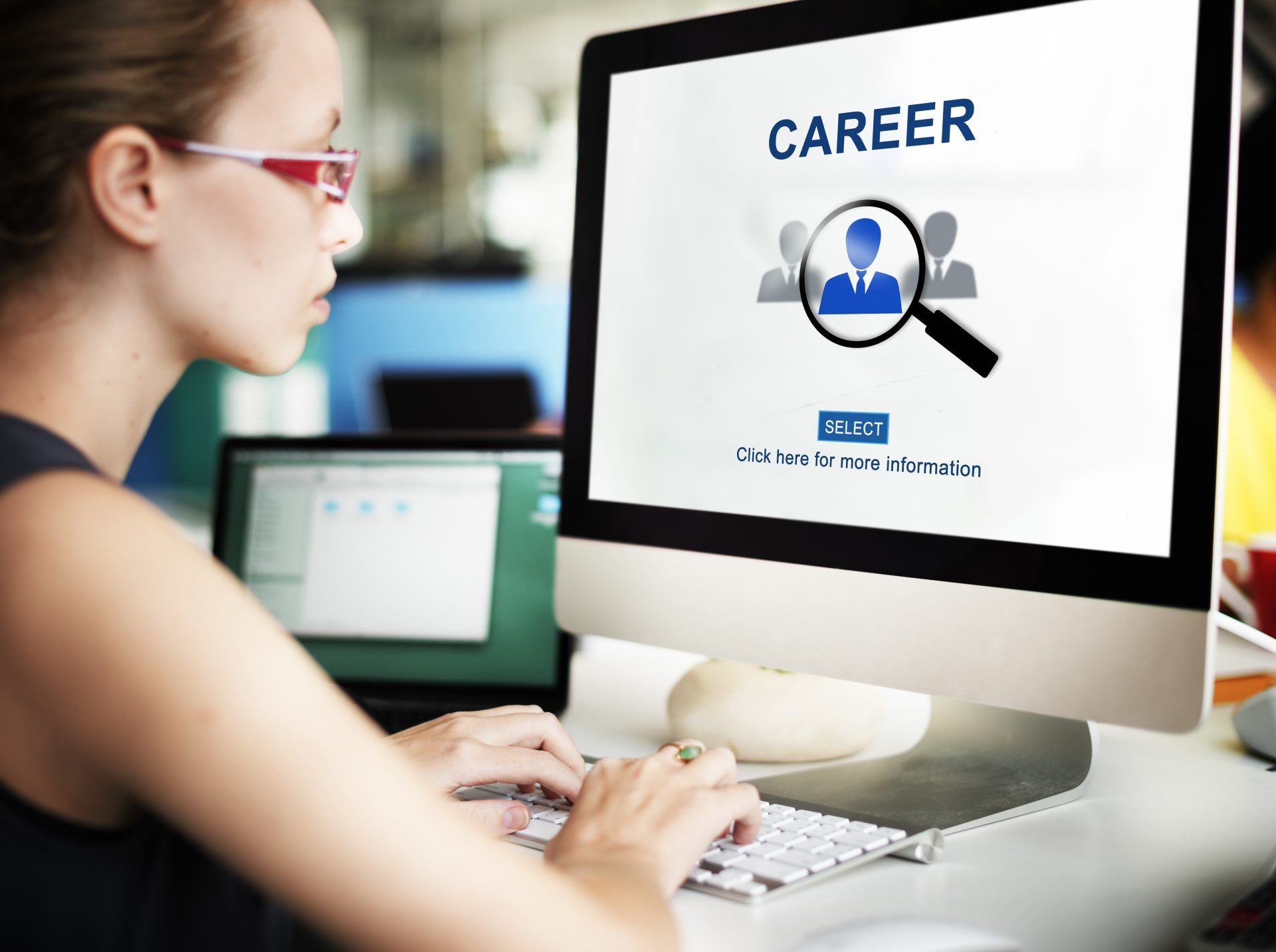 Job search on portal